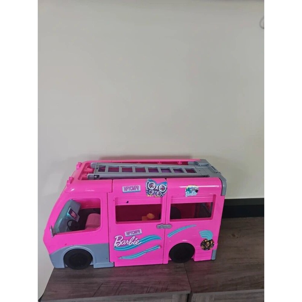 Barbie Doll Dream Pink Camper Van